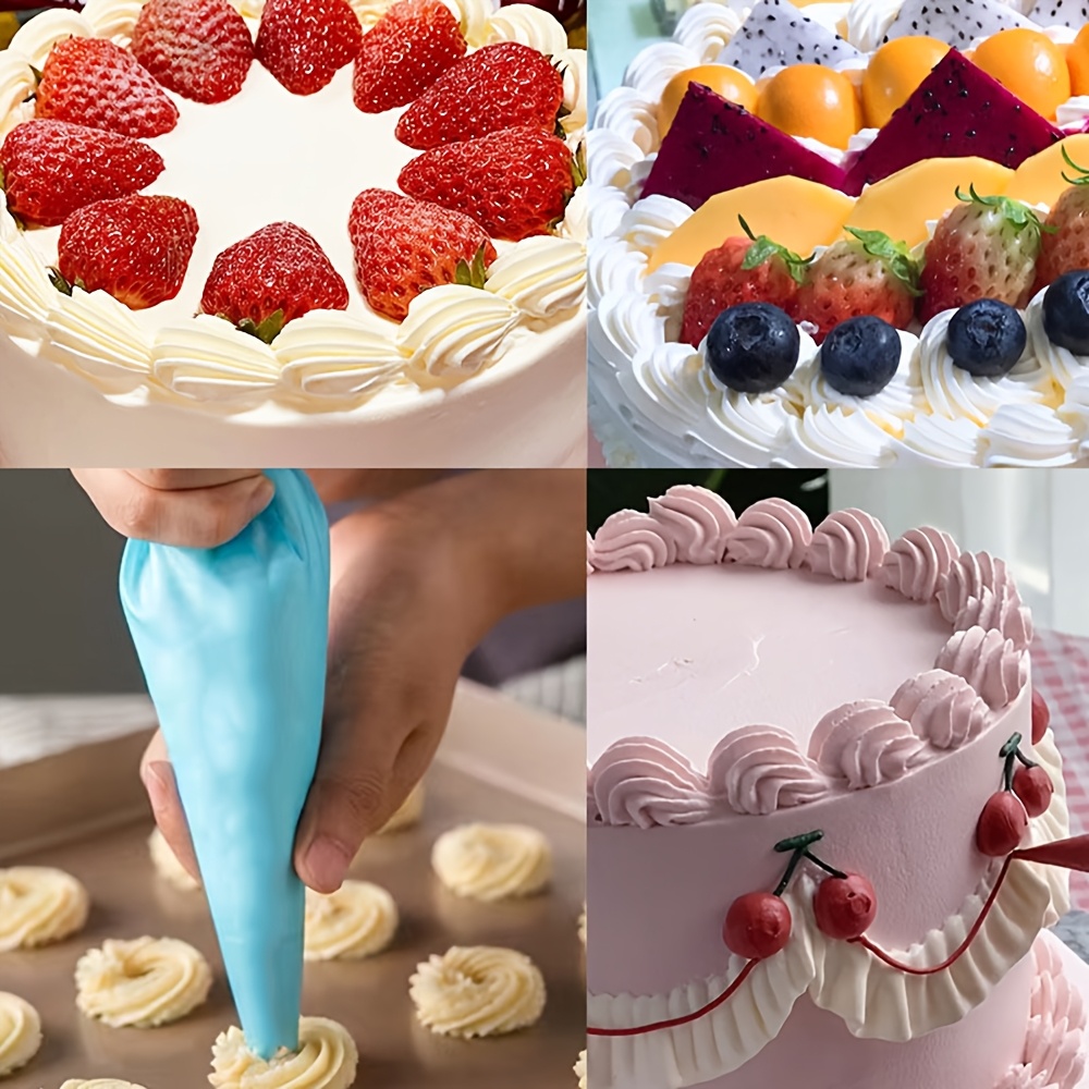 8pcs Cake Cream Decoration Piping Set Stainless Steel Piping Nozzles Piping Bag Converter Cookie Biscuit Baking Tools - Image 2