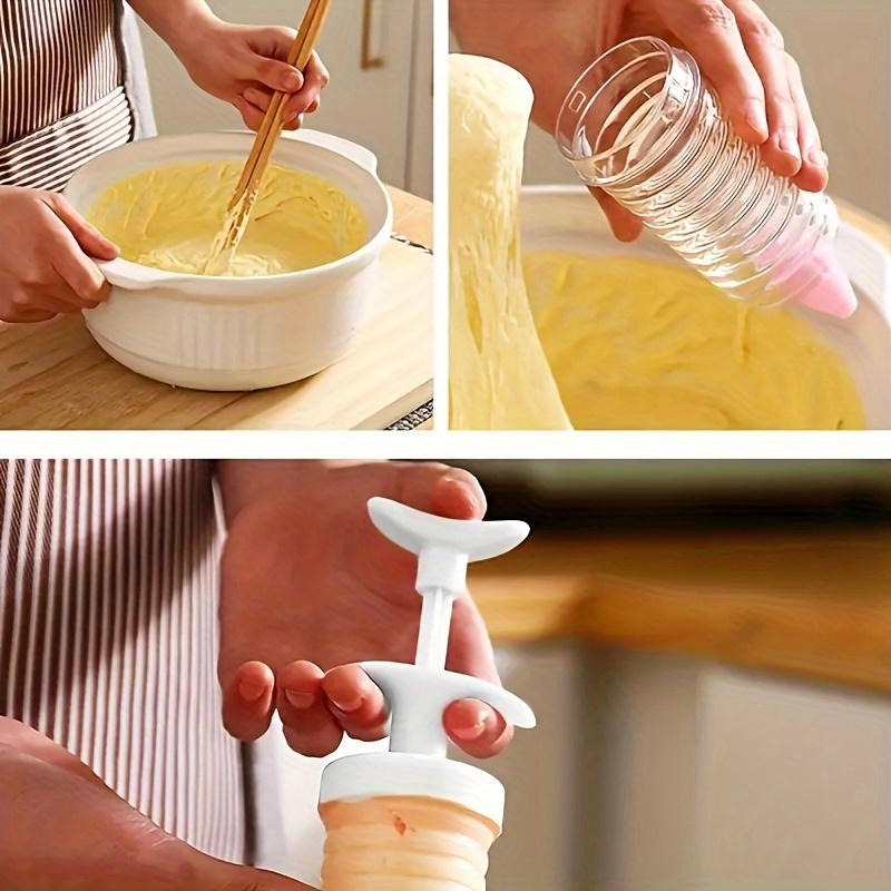 8pcs Plastic Piping Tool Set with 8 Nozzles - Heavy-Duty Cream Squeezer Kit, Suitable for Cake Decorating, Icing, and Piping Gel/Soap - Compatible with Pastry Bags, Ideal for Home Bakers, Restaurants, and Dessert Decoration - Image 6