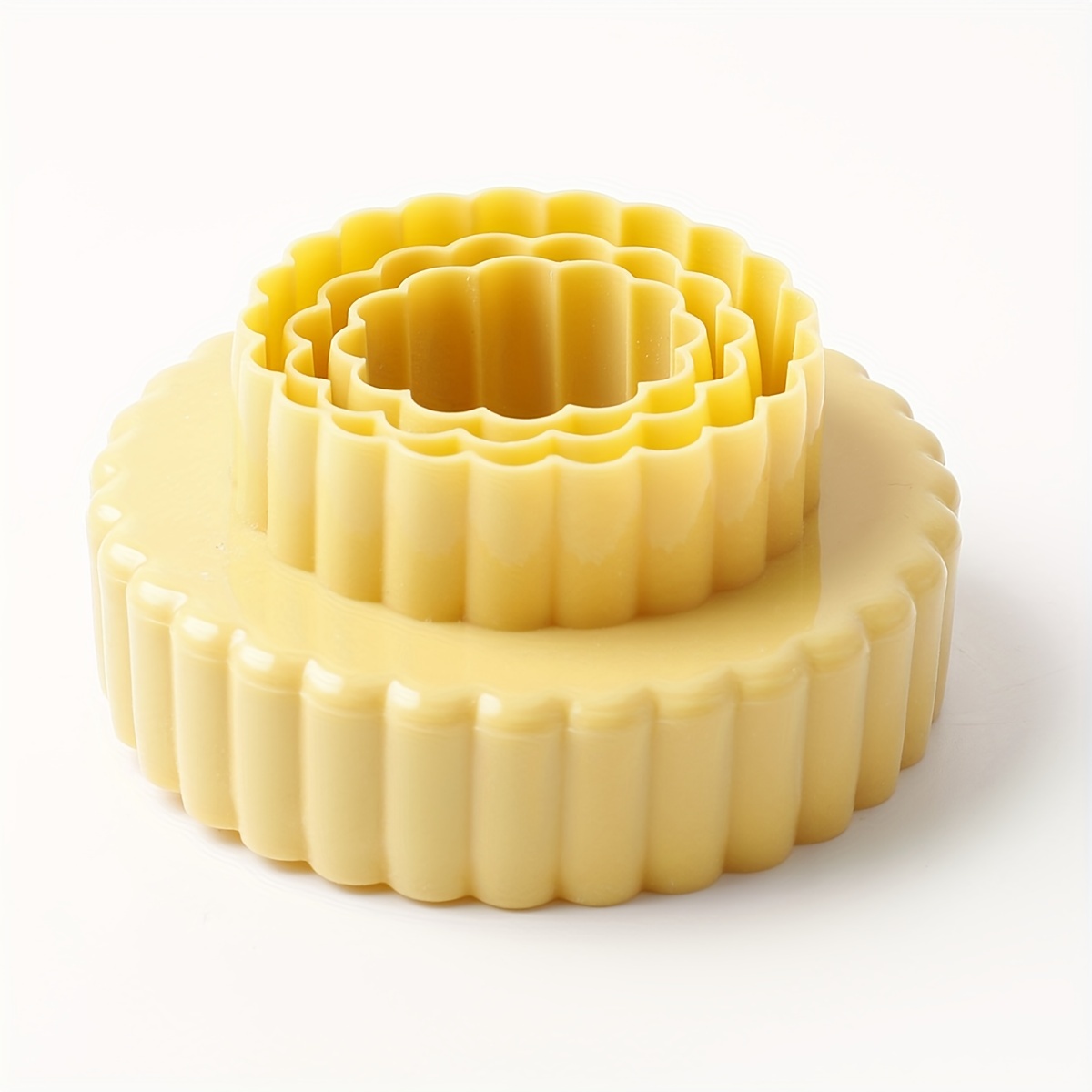3pcs, Double Sided Cookie Cutters, Round Flower Shaped Pastry Cutters, Biscuit Molds, Baking Tools, Kitchen Accessories - Image 7