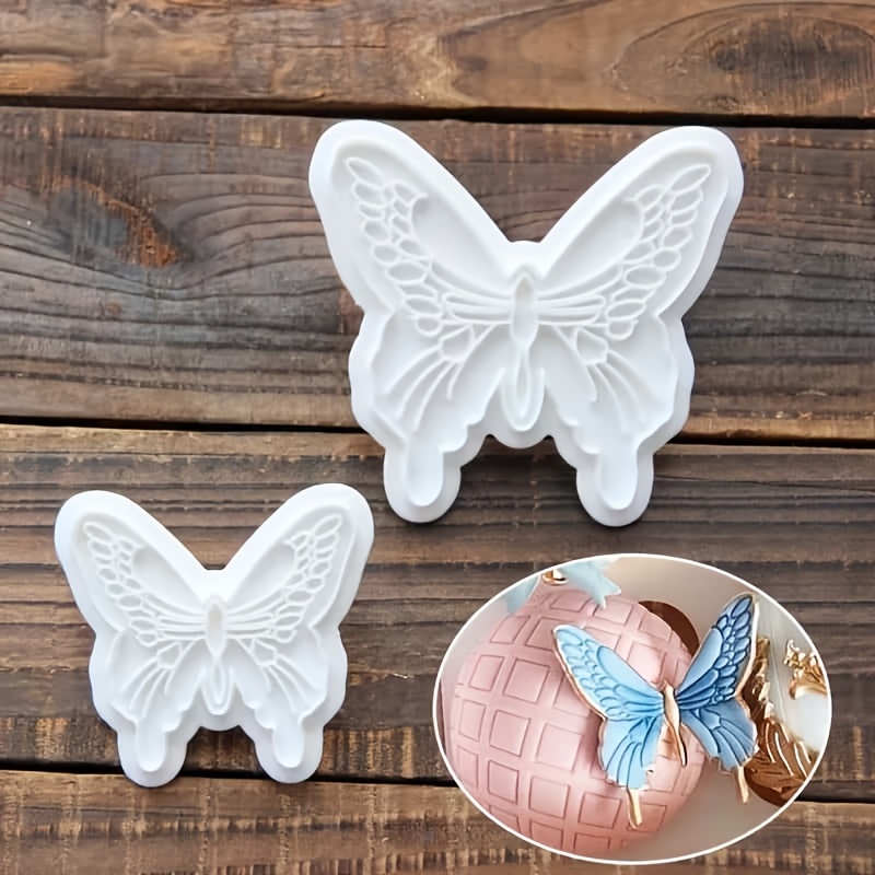 MAMSHIB Recommended Party Dessert Tool, 2pcs Plastic Stamp Cookie Mold, Practical Cooking Helper, Family Bonding Essential, Cookie Stamp, Cookie Cutter, Baking Mold, Family Baking, Home Use - Image 8