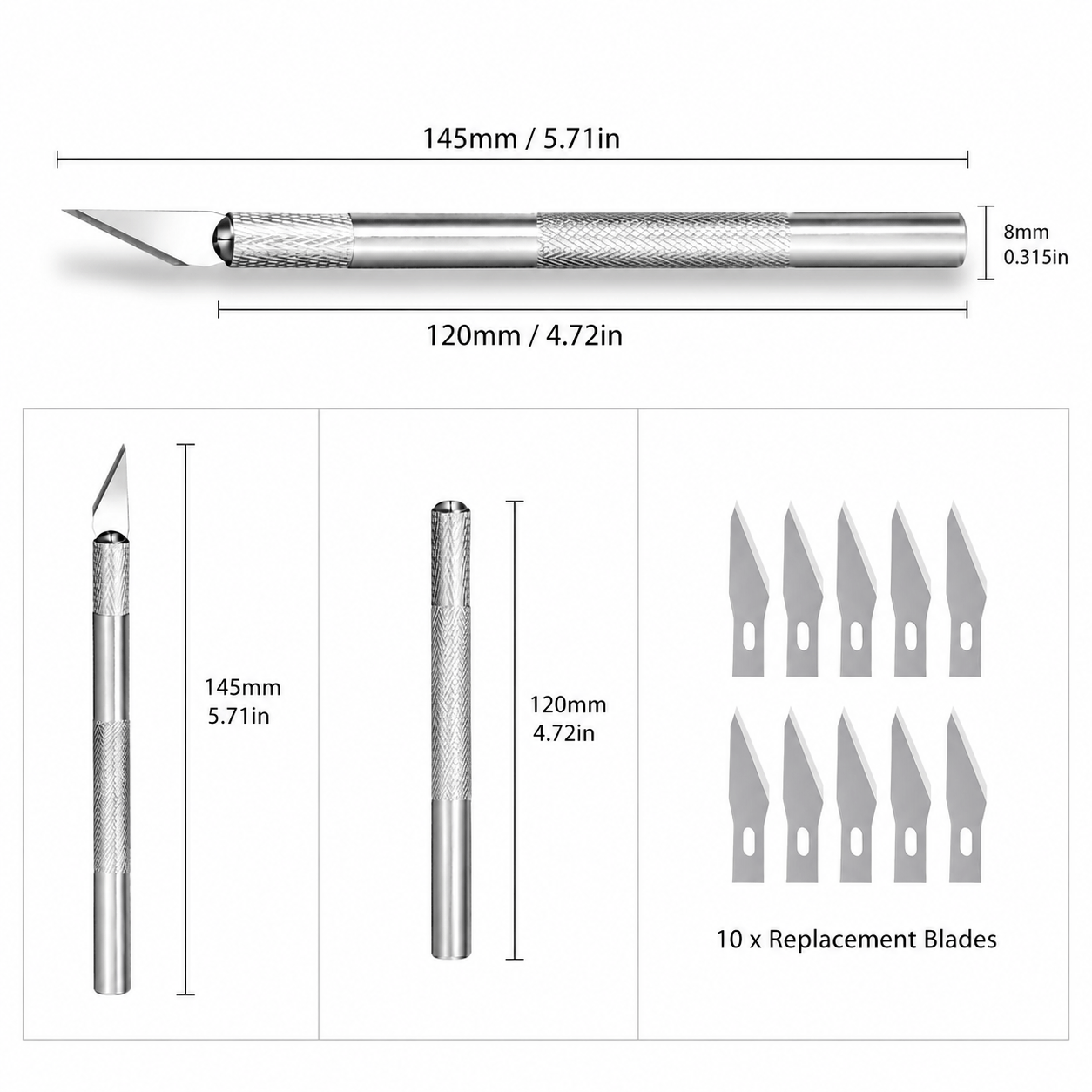 Stainless Steel Bread Cutting Tool-Home Baking Knife with Sharp Blade, 304-Grade Dough Cutter for Slicing, Shaping, Decorating Bread, Pastries, Cakes - Design for Bakers & Hobbyists, Sourdough, Sourdough Supplies, Sour Dough, Bread Baking Supplies - Image 7
