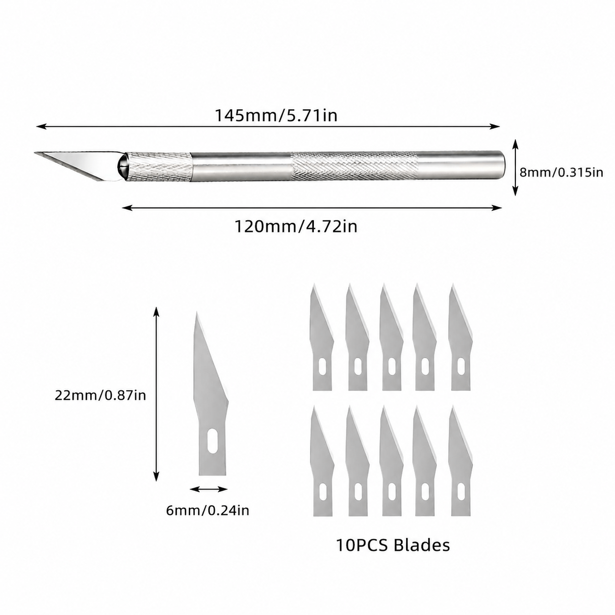 Stainless Steel Bread Cutting Tool-Home Baking Knife with Sharp Blade, 304-Grade Dough Cutter for Slicing, Shaping, Decorating Bread, Pastries, Cakes - Design for Bakers & Hobbyists, Sourdough, Sourdough Supplies, Sour Dough, Bread Baking Supplies - Image 8